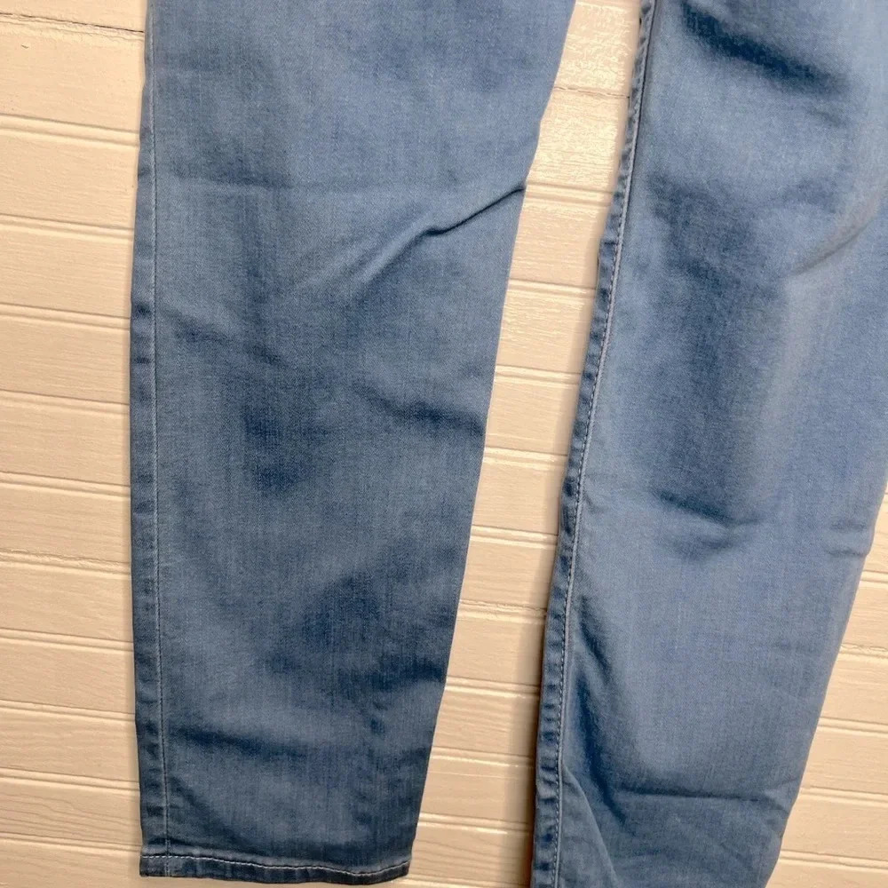 ⭐️SLINK Women's Curvy Ankle Jegging Jeans Size 10 Light Blue Denim - Picture 8 of 12